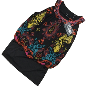 NWTs Bebe Ladies Multicolored sleeveless top Sz S